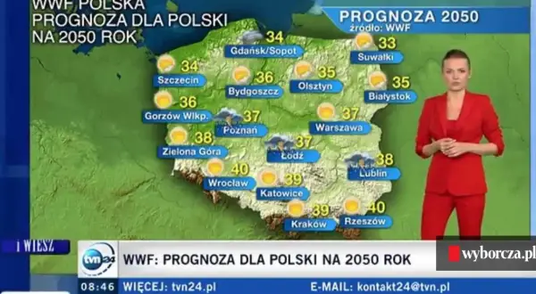 Polska: Klimat zmienia się szybciej. Co nas czeka do 2050?
